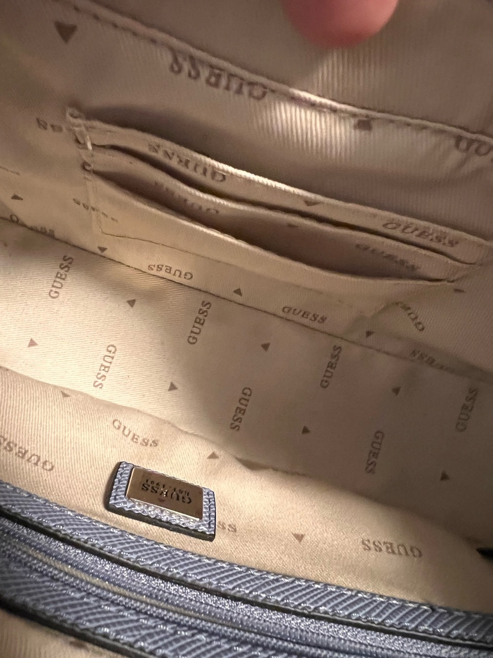 Guess Noelle Shoulder Bag Wisteria - Picture 10 of 11